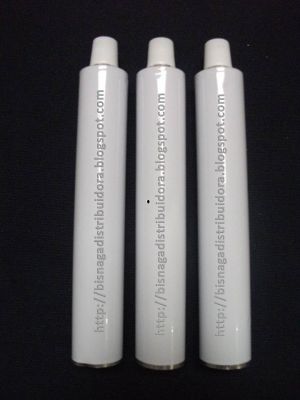 Bisnagas de Aluminio 30 gr - medida: 22 X 140 