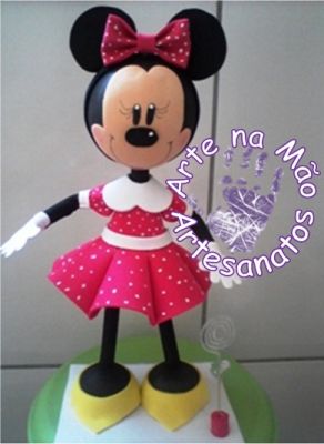 Fofuchos e Fofuchas de EVA em 3D