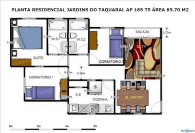 Vendo Apto na Av. Imperatriz Leopoldina / Nova Campinas 