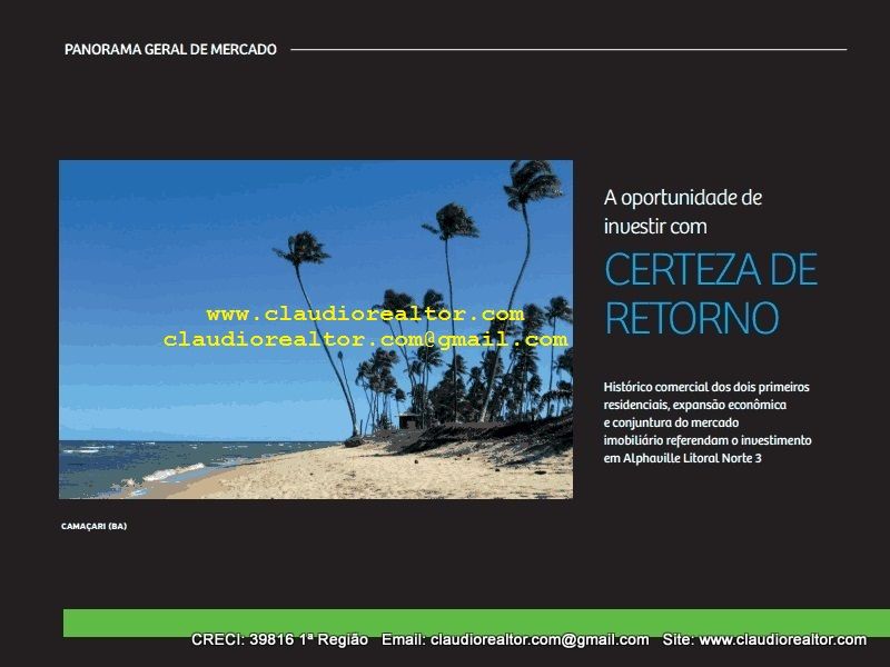 Alphaville Litoral Norte 3, Camaçari, Bahia.