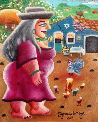 IGNACIO DA NEGA ARTISTA NAIF CATALOGADO 