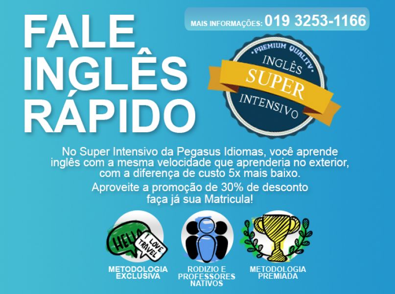 Ingles para viagem  campinas