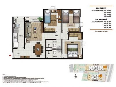 Apartamentos no Méier de 03 quartos.