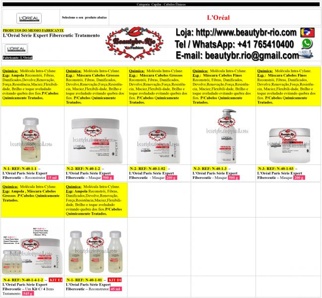 L'Oréal Paris Série Expert Fiberceutic-Ampola-Máscara 