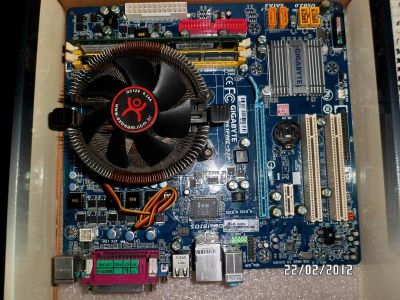 Kit Placa Mãe+proc. Amd X2 -64 5000+4gb Memoria Ddr2+cooler