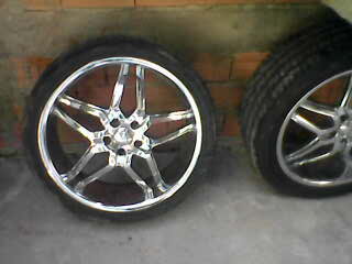 rodas aro 20 cromadas pára triciclo,carretinha