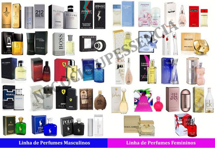 Perfumes importados Up1 essência