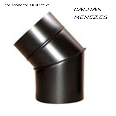 curva galvanizada COM PINTURA 04 pol. 
