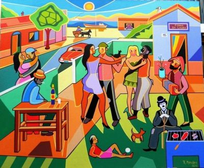 OBRAS DO ARTISTA NAIF RAUL MENDEZ A VENDA COM AJUR SP 