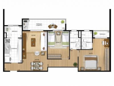 APARTAMENTOS EM BARUERI - ALPHAVILLE