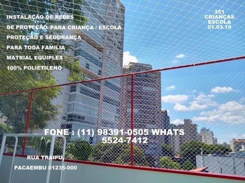Telas de Proteção no Pacaembu, (11)  5524-742 ,.