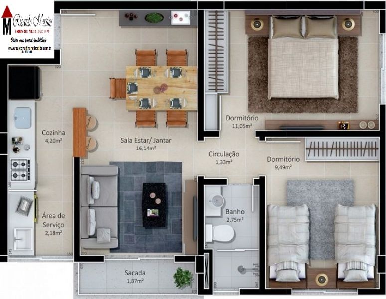 Vittória residencial bairro Ana Maria Criciúma