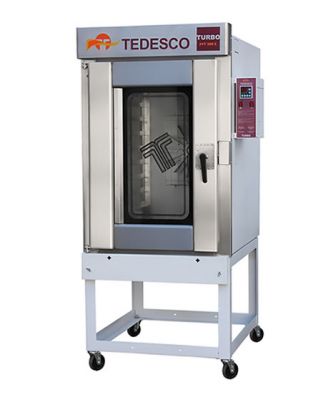 FORNO TURBO TEDESCO A GÁS 4, 5, 6, 8 E 10 GRADES (NOVO)