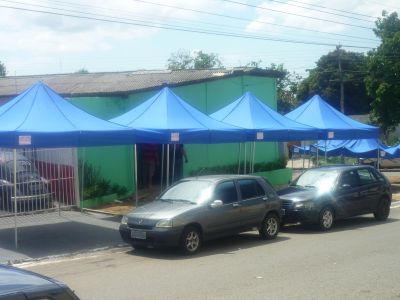 Tenda, Sanfonada, Barraca, Articulada, Pantografica, PVC, Toldo