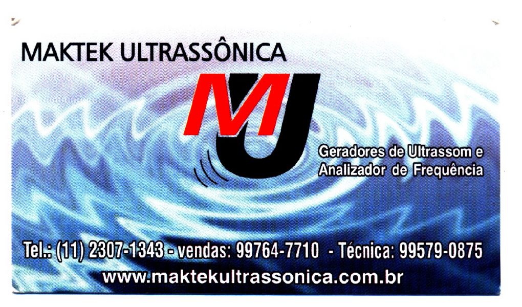 Manutenção em gerador de ultrassom