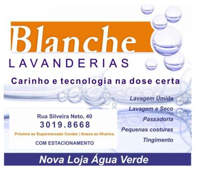 Lavanderia Blanche Água Verde
