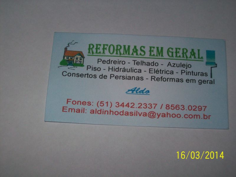 Reformas em geral 