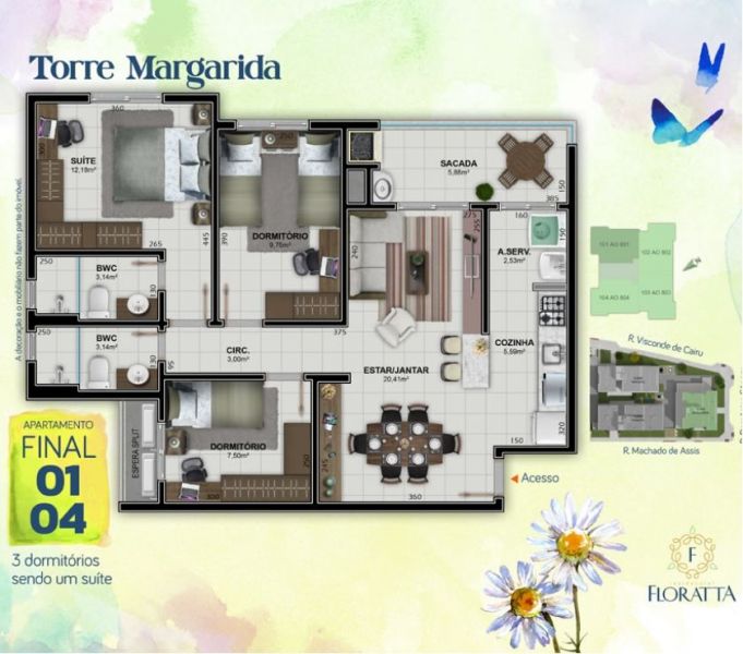 Floratta Santa Barbara Criciúma