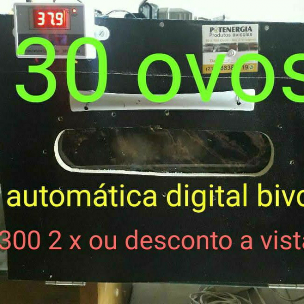Chocadeira 30 ovos automática digital