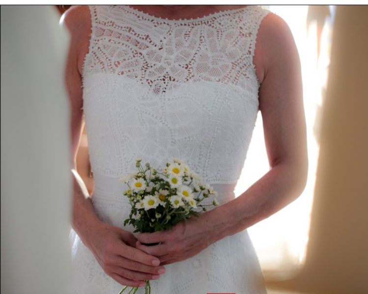 Renda feita à mão Renascença em metros para noivas  - MAngelrendas