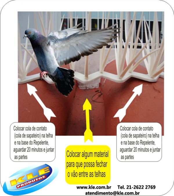 Repelente para Pombos