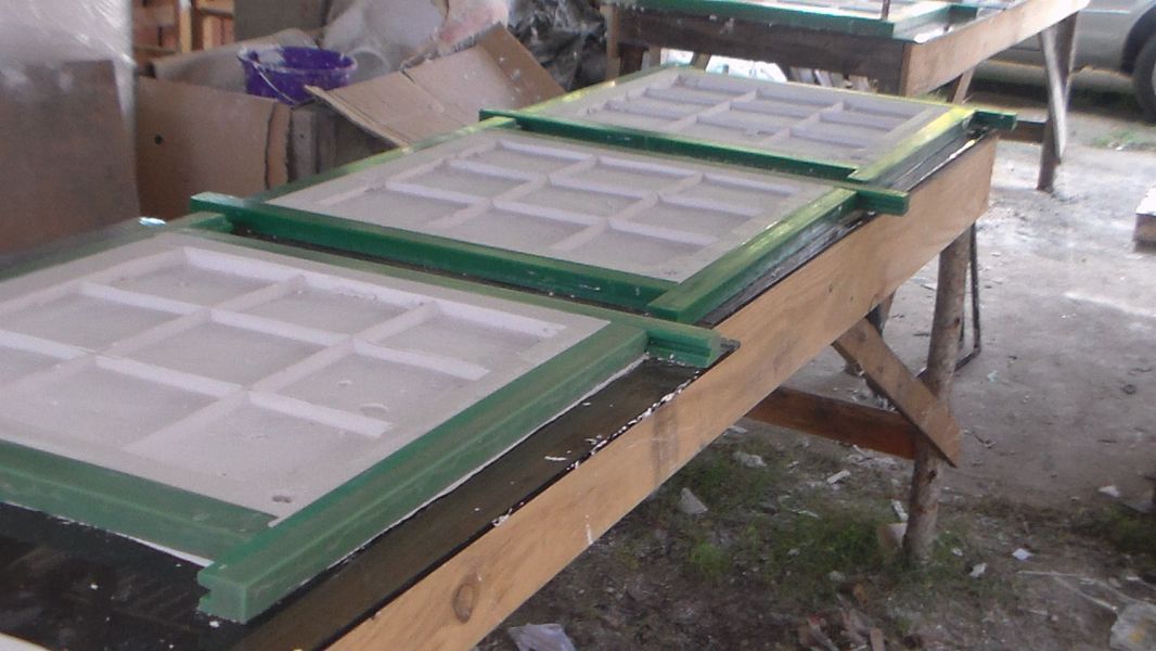 Forma para fabricação de placa de gesso