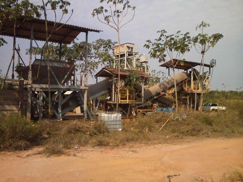 Planta para Mineração de Ouro