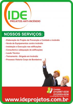 IDE PROJETOS ANTI-INCÊNDIO