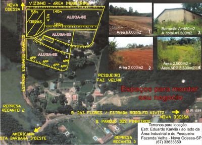 Terreno em Nova Odessa- SP - alugar para seu negócio