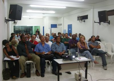 locação de espaço para realização de cursos