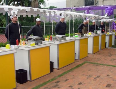 Barraquinhas coloridas