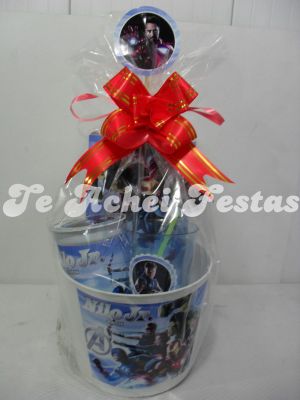 Kit Pipoca Os Vingadores