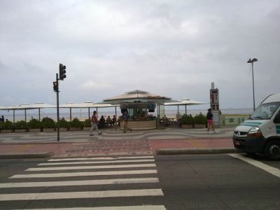 Ponto comercial, Quiosque Restaurante a venda na orla de Copacabana, Rio de Janeiro.