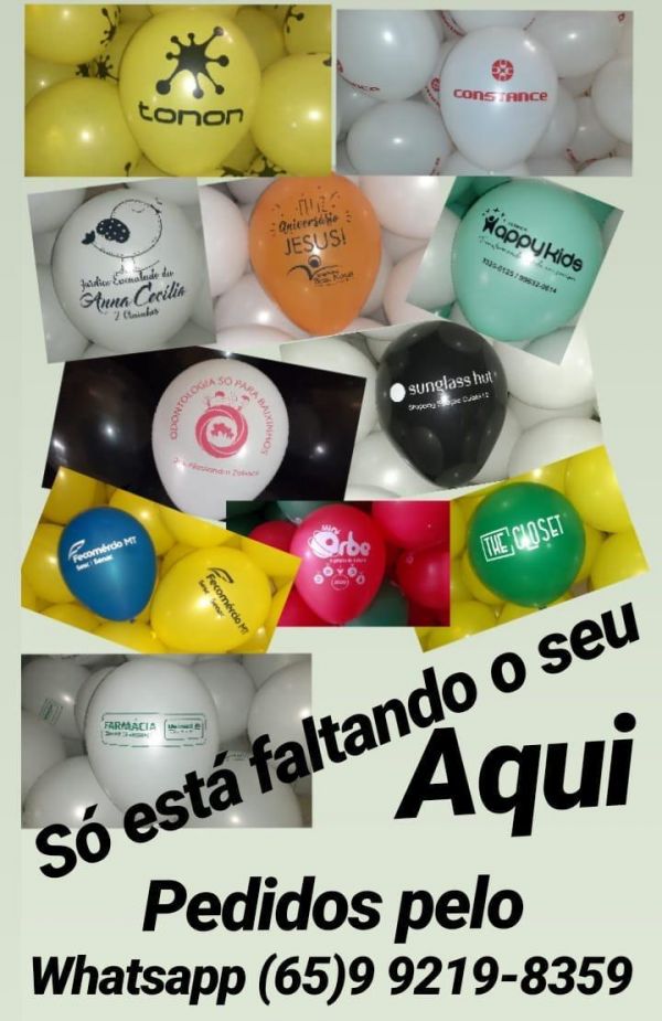 Balões Personalizados Cuiabá