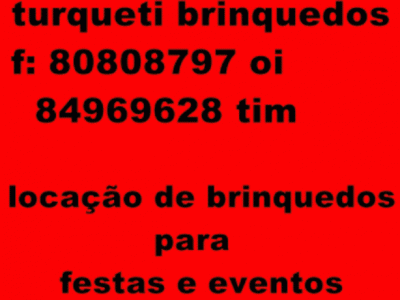 locação de brinquedos grajau, interlagos,pedreira,campo grande,sabara,apura,santa melia 80808797 oi 