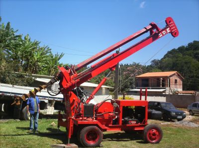 maquina perfuratriz  hidráulica