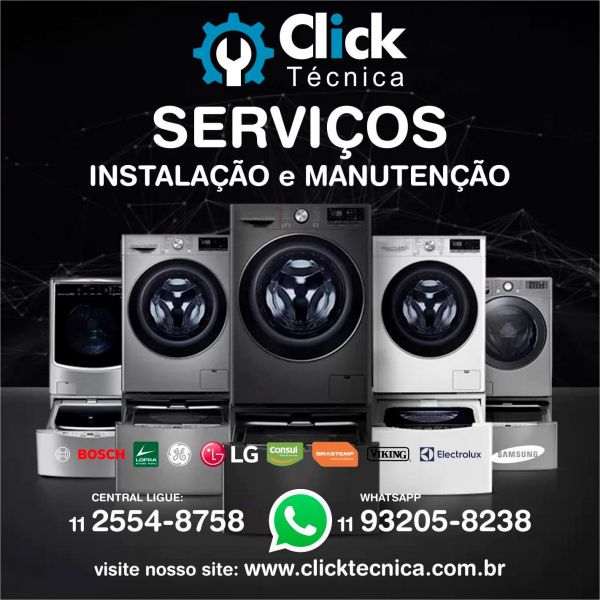 Lava e Seca manutenção e instalação