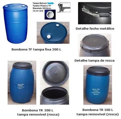 Embalagens Homologadas para transporte de resíduos industriais 