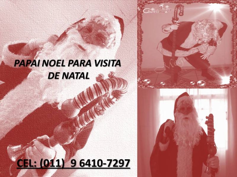 Papai noel visita sua casa na noite de natal zona sul sp morumbi moema ibirapuera vila mariana