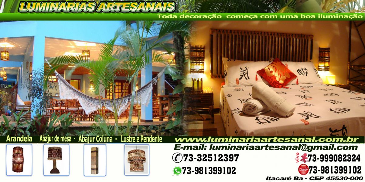 Luminárias Rusticas da Bahia