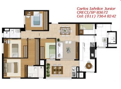 Nova Pacaembú - Rua José Gomes Falcão - 4dmts -108-8. andar