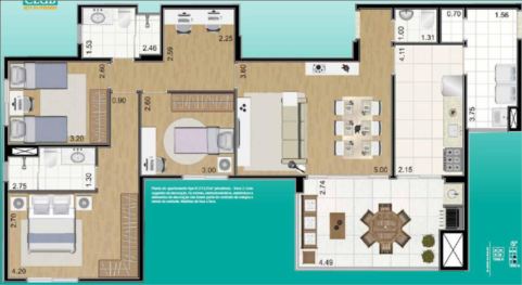 Apartamentos novos 86m² e 113m² 3 dorm. (1 suíte) – Alto do Ipiranga – Mogi das Cruzes/SP