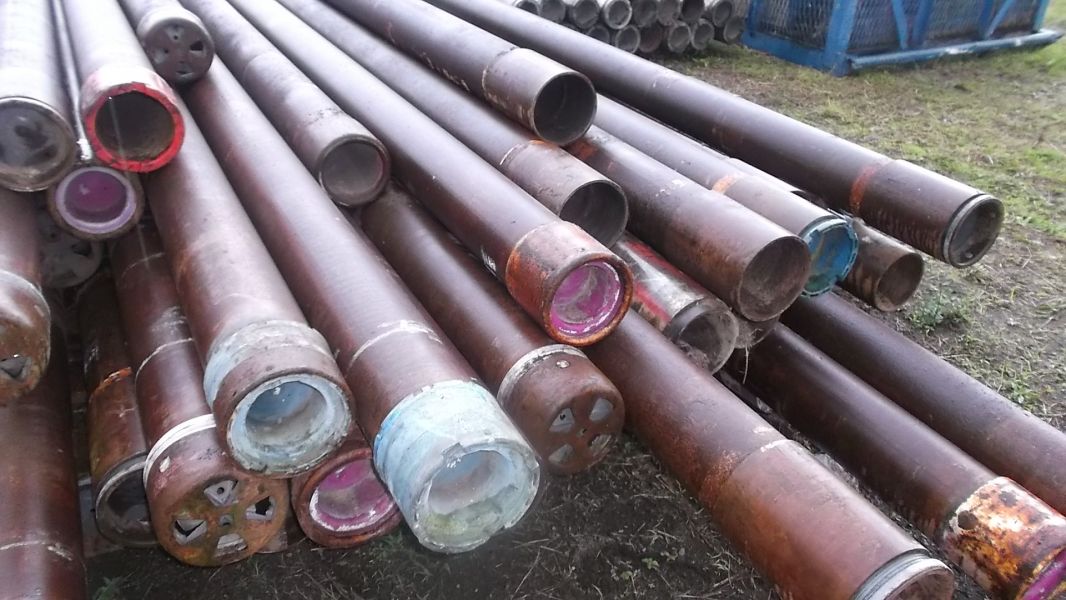 35,5 ton de tubos de aço de 7 x 0,362 pol