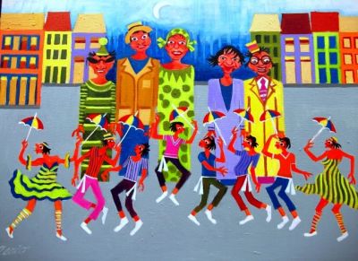 OBRAS DO ARTISTA NAIF AECIO COM OBRAS A VENDA COM AJUR SP 