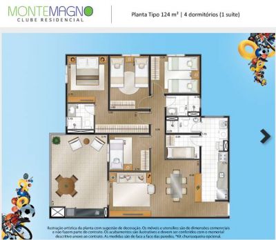 MONTEMAGNO  98m² , 124m² analia franco - pronto para morar fone; 6111-3482