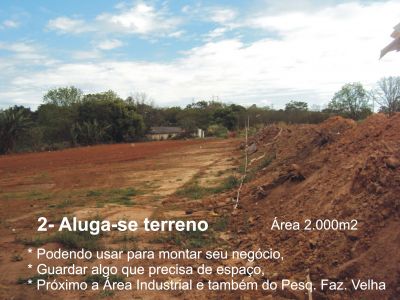 Locação de terreno em Nova Odessa -SP