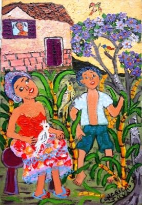 OBRAS DA ARTISTA NAIF NAIF CONCEIÇAO SILVA 
