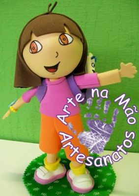 Fofuchos e Fofuchas de EVA em 3D