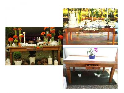DECORAÇÃO DE CASAMENTOS E LOCAÇÃO DE MÓVEIS