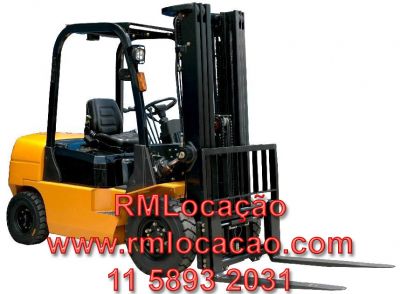 Locação de Empilhadeira preços baixo com qualidade